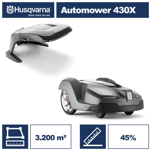 HUSQVARNA Automower 430X inkl. Garage