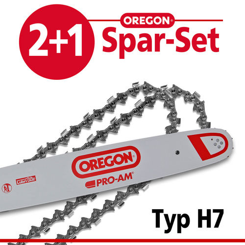 Spar-Set 2+1 Oregon PRO-AM Typ H7 für HUSQVARNA