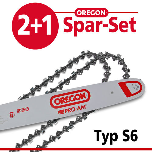 Spar-Set 2+1 Oregon PRO-AM Typ S6 für STIHL